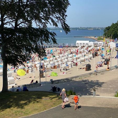 Strandblick Mit Strandkorb & Fahrraedern Glücksburg Eksteriør bilde