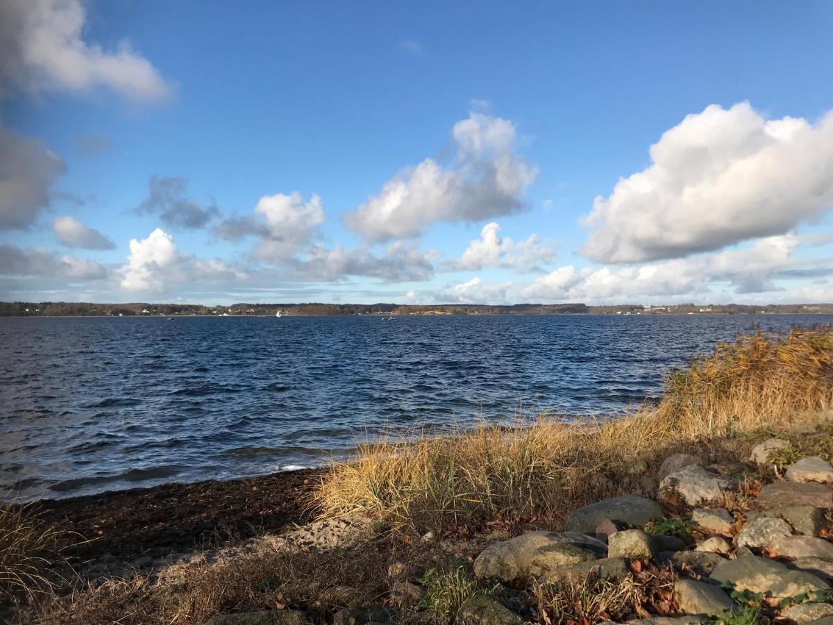 Strandblick Mit Strandkorb & Fahrraedern Glücksburg Eksteriør bilde
