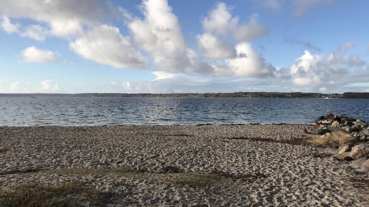 Strandblick Mit Strandkorb & Fahrraedern Glücksburg Eksteriør bilde