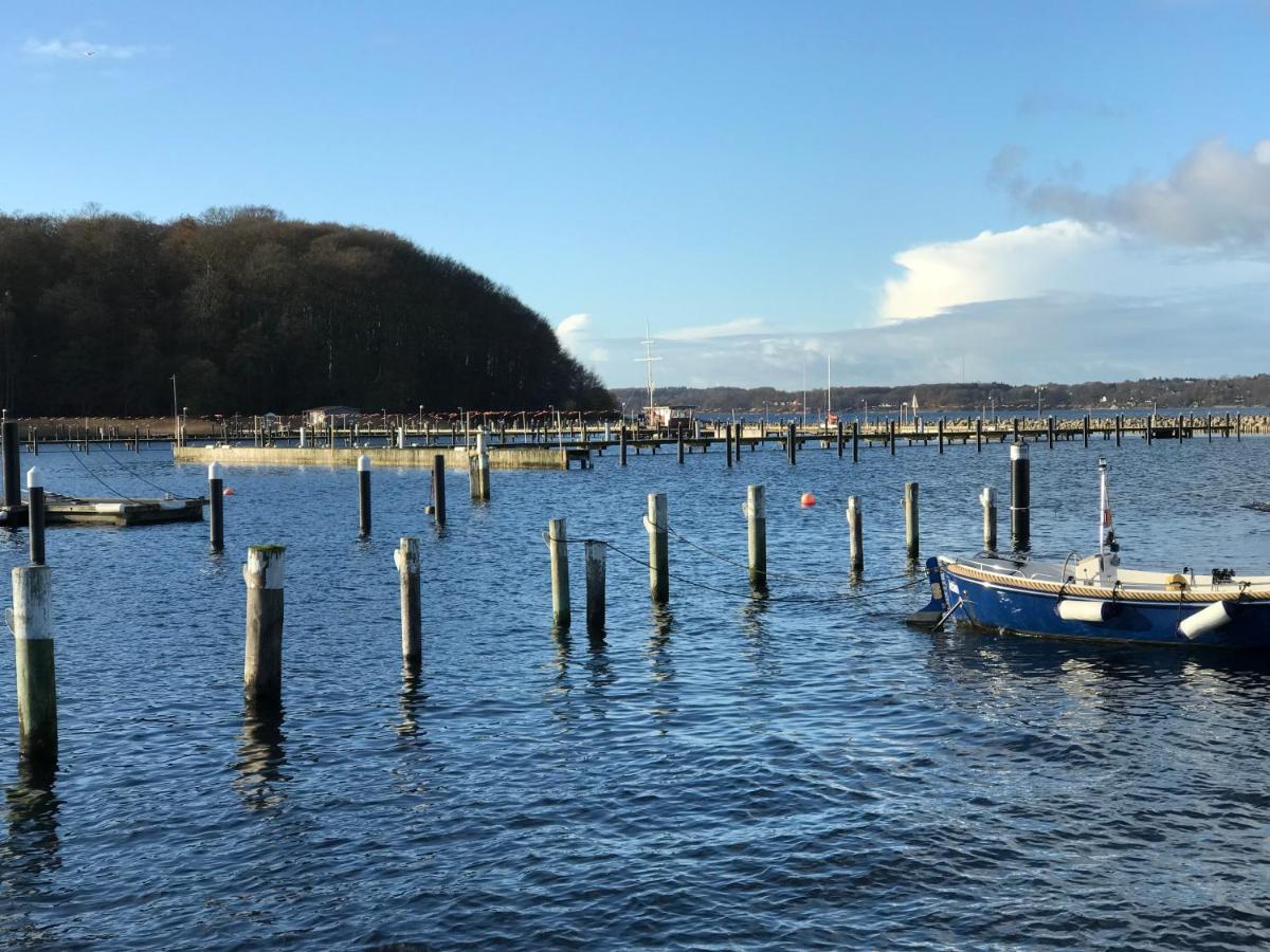 Strandblick Mit Strandkorb & Fahrraedern Glücksburg Eksteriør bilde